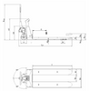 Technical Drawing of Pfaff HU W-20 G Greenline Pallet Truck