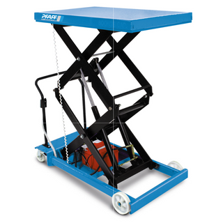  Pfaff HF DE 125kg Mobile Double Scissor Lift – Electric Hydraulic