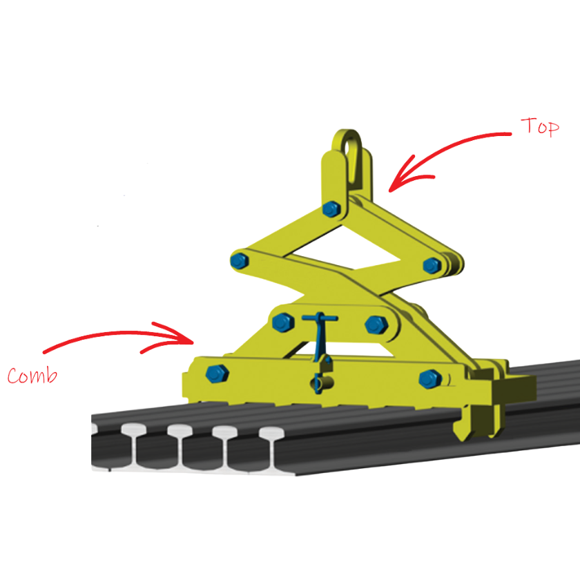 Camlock MRC Interchangeable Multi-Rail Grab