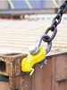 Yellow Camlok CLB Horizontal Container Lifting Lug in use