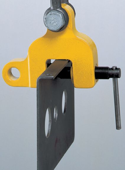 Camlok TSZ Two-Way Screw Clamp in use