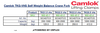 Camlok TKG-VHS Self-Balance Crane Forks Specification Table