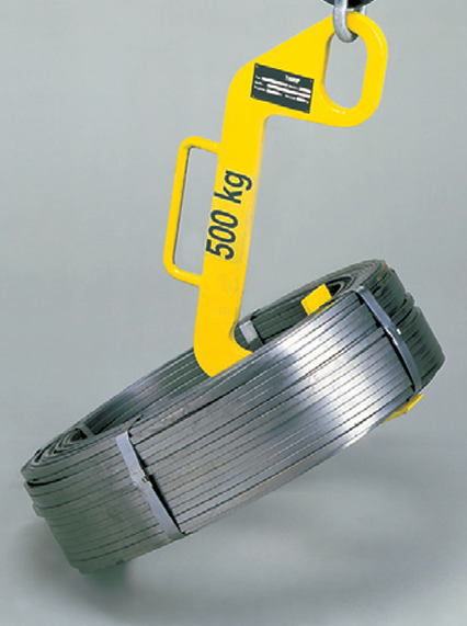 Yellow Camlok TCS Turning Hook in use