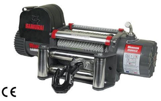  Samurai 9500 (4309kg) Electric Winch with Steel Cable 24v