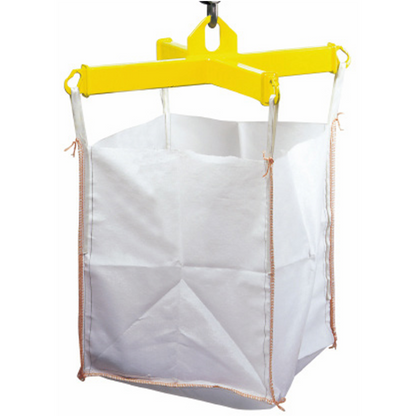 Yellow Camlok TTB Spreader Beam for Big Bags in use