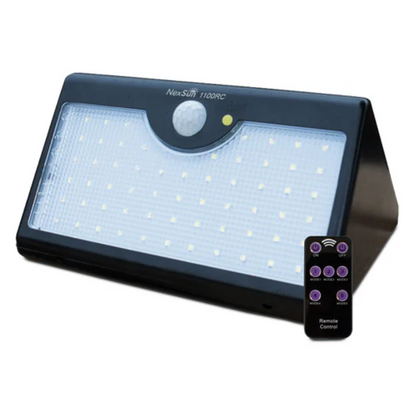 NexSun 1100RC - 1100 Lumens - Solar Wall Light