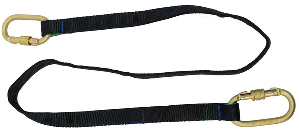 Abtech - Restraint Lanyards - Assorted Lengths with Twistlock Karabiner