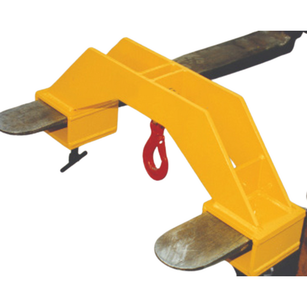 Yellow and Black Camlok FLTH Adjustable Dual Tine Hook