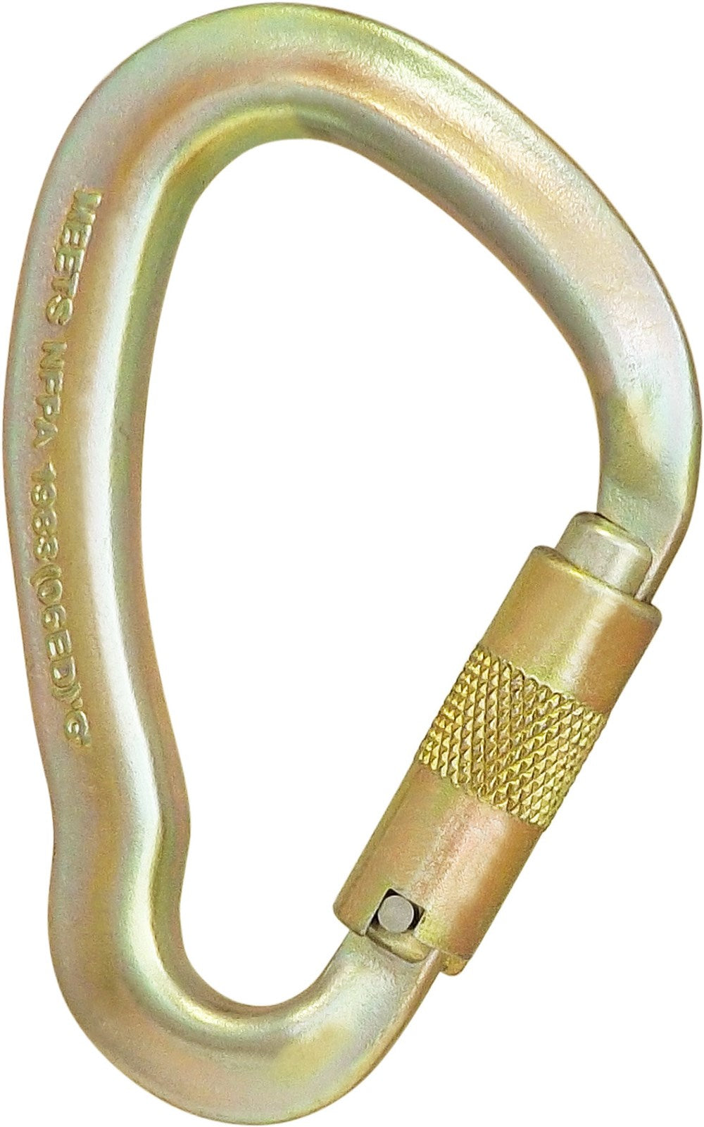 ISC Big Dan Twistlock (2-way) Steel Karabiner - MBS 50kN - Zinc Plated