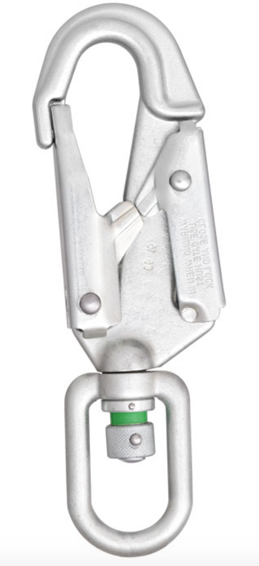 Steel Swivel Snap Hook with Load Indicator - Gare Opening 20mm - 23kN 20mm