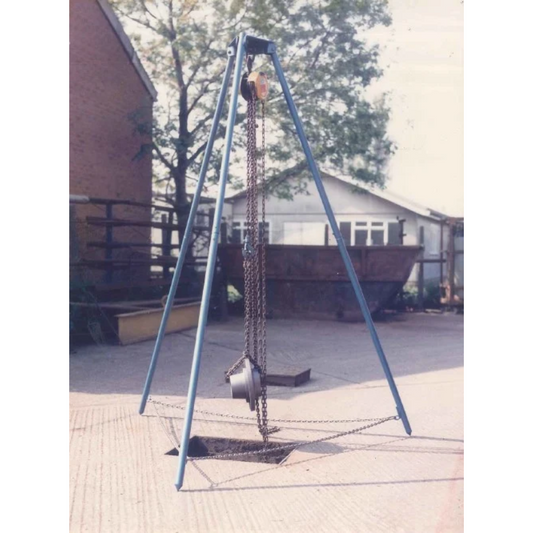 Camlok SL 2000kg 3-Leg Shearlegs – Rubber Lined Flat Feet