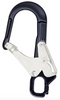 Kratos - Aluminium Double Action Pin Opening Eye Scaffold Hook 60mm