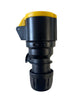 PCE - 16a 110v 3p+e IP44 Black & Yellow Trailing - Female Ceefrom Socket