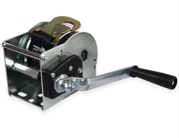 AFDS - Goliath Zinc Plated Webbing Hand Winch