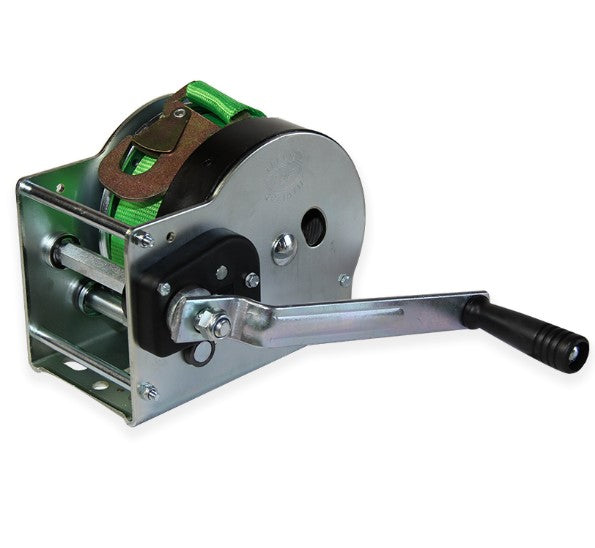 AFDS - Goliath Zinc Plated Webbing Hand Winch