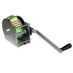  AFDS - Goliath Zinc Plated Webbing Hand Winch complete with webbing strap & hook