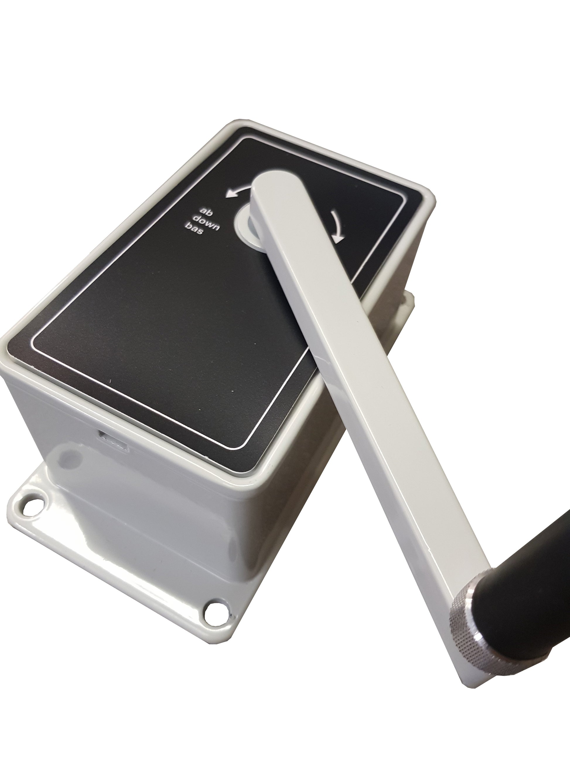 AG100 - Hand Winch with Aluminium Die Cast Construction, ideal for operating washing lines and similar uses - from RiggingUK. 