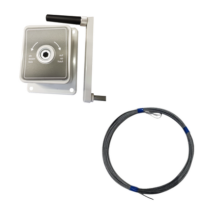 AG45 & AG100 - Aluminium Wall Mounted Hand Winch