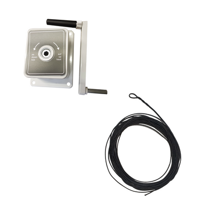 AG45 or AG100 Hand Winch Supplied with Dyneema Cable