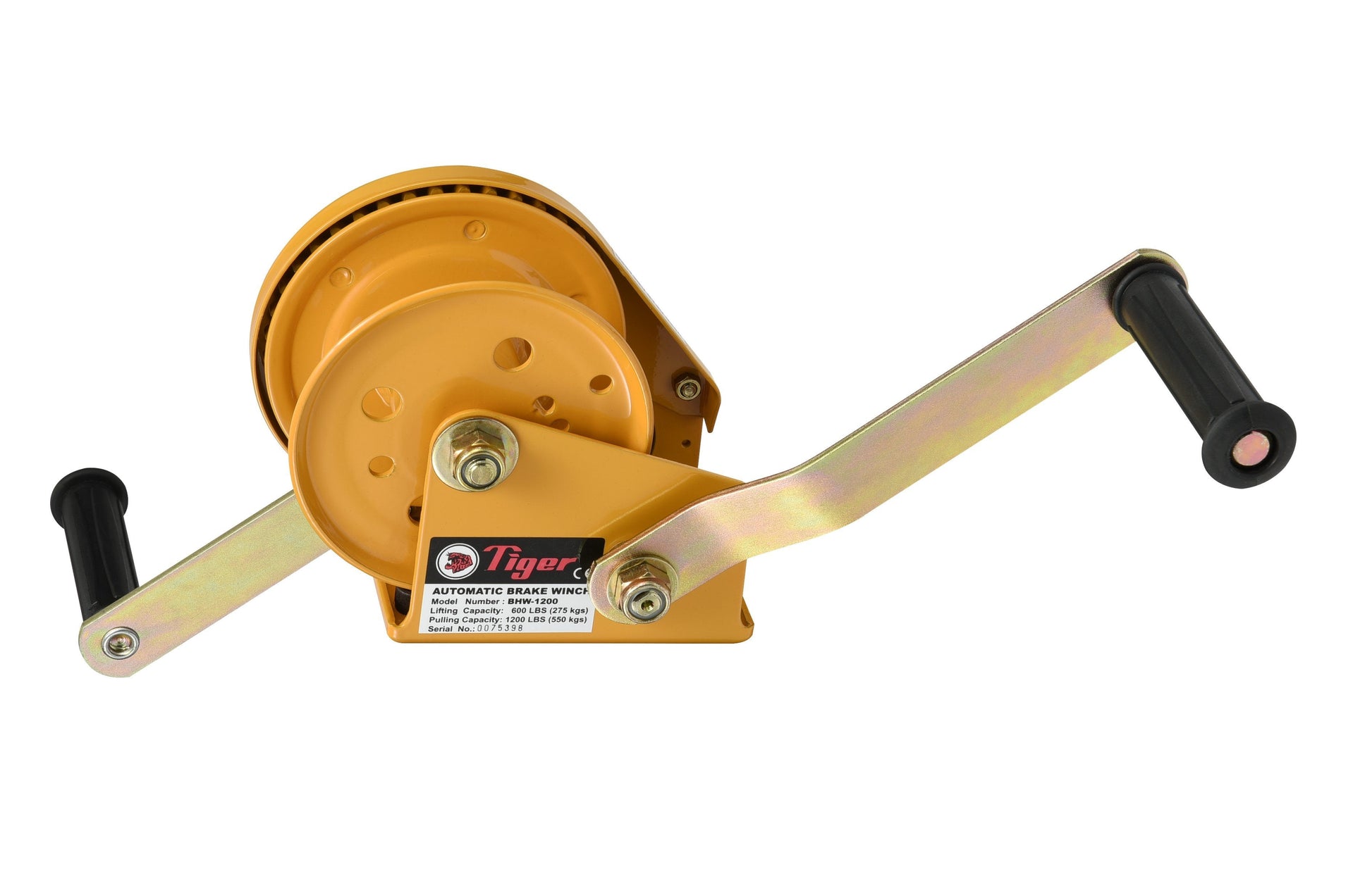 TIGER BHW1200 BRAKE HAND WINCH - DUAL HANDLE OPTION
