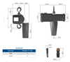 CM BatteryStar 1000kg Battery Powered Chain Hoist - 12.0m HoL