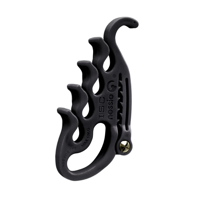 Buy the Black Nessie Lanyard Management Clip by ISC from RiggingUK