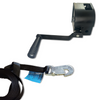Goliath CS PS webbing winch and webbing with hook on one end