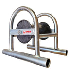 Cable Roller Pipe Plate up to 160mm Cables - with Polyamide Roller