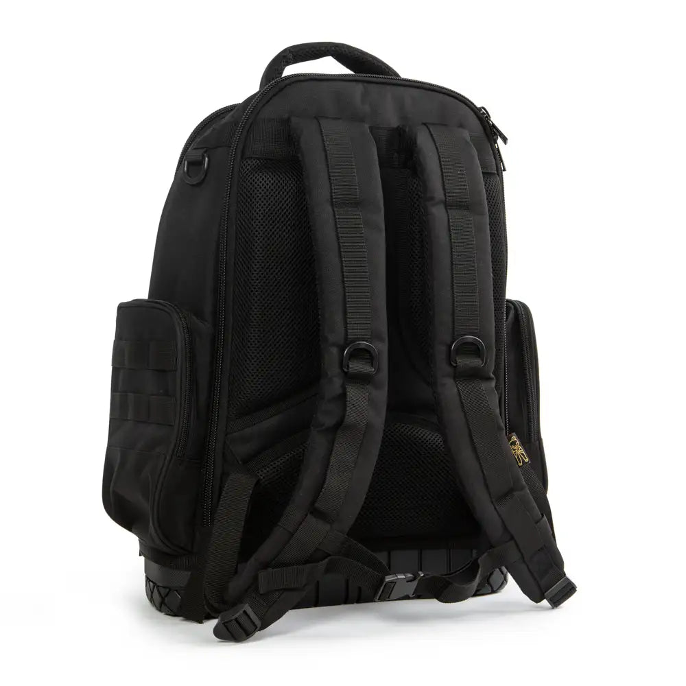 Dirty Rigger Technician's Backpack V1.0 from RiggingUK, showing the back of the back including the arm straps