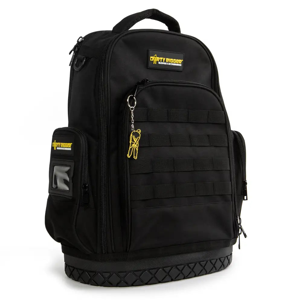 Dirty Rigger Technician's Backpack V1.0, from RiggingUK, showing the front of the bag