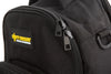 Dirty Rigger Technician's Backpack V1.0, from RiggingUK, showing the closeup of the zips on the bag