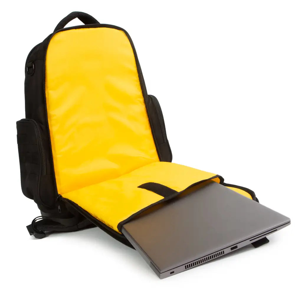 Dirty Rigger Technician's Backpack V1.0, from RiggingUK, showing the lap top pocket