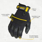 Dirty Rigger Leather Grip ™ 3.0 Multi-Purpose Gloves (Full Fingered)