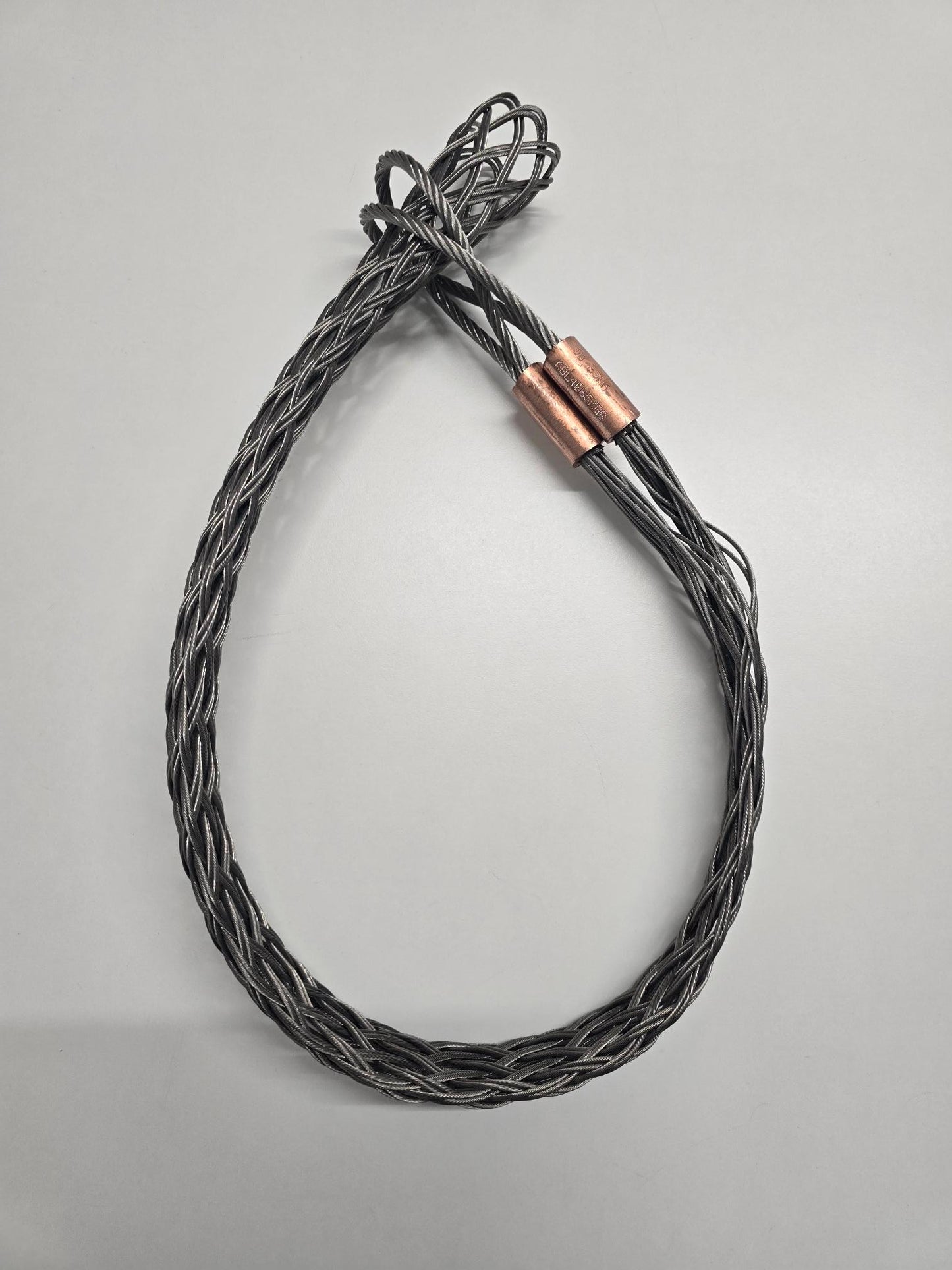 Double Eye Standard Cable Grip - 316 Stainless Steel  - 50-63mm Grip 