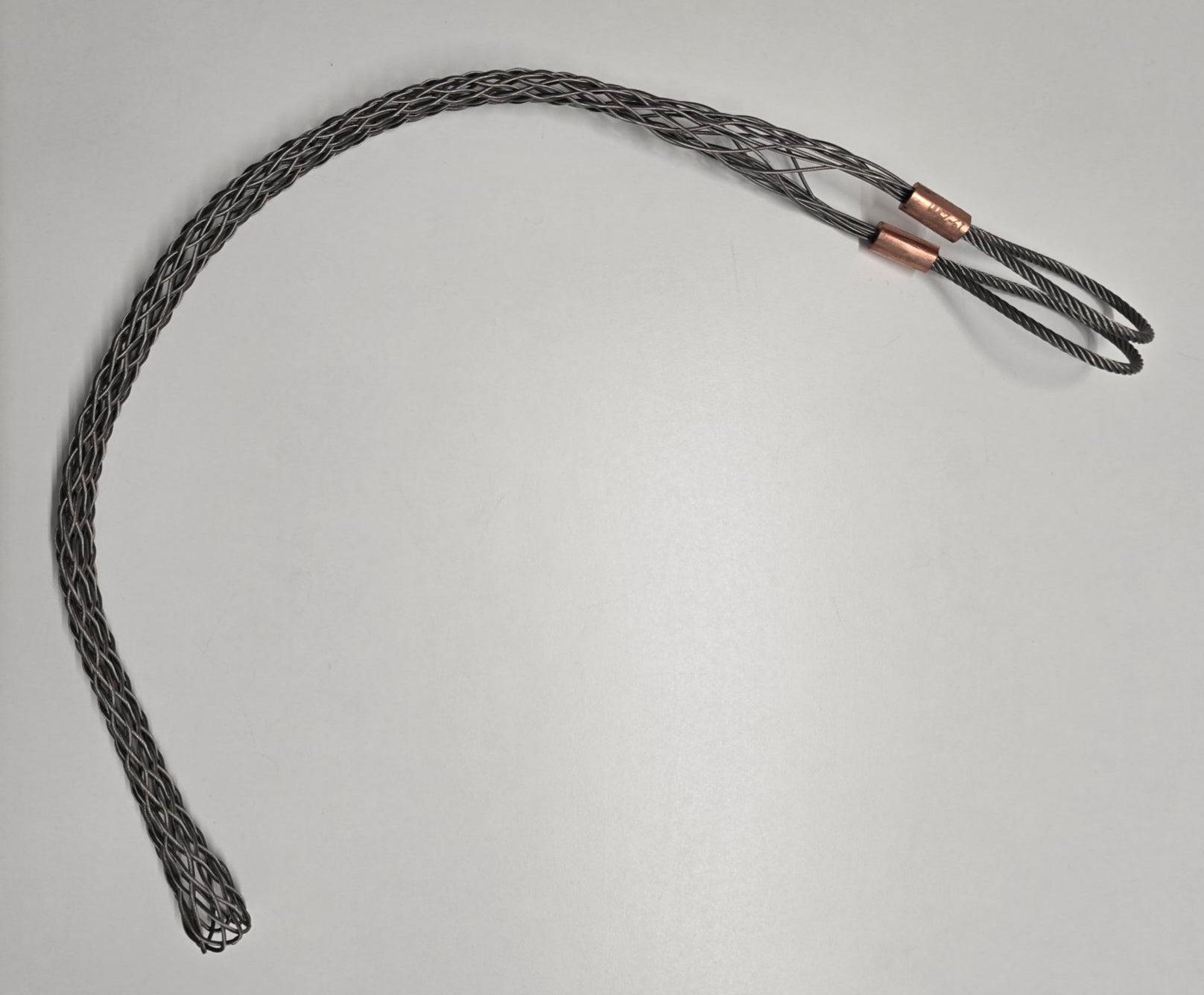Double Eye Standard Cable Grip - 316 Stainless Steel - extended full view