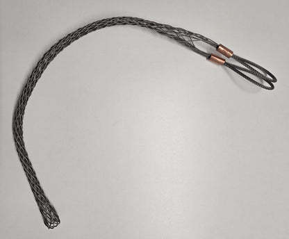 Double Eye Standard Cable Grip - 316 Stainless Steel - extended full view