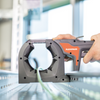 Drum-Roll - Flexipass Cable Routing Solution Hand Tool - Max Cable Diameter 38mm - in operation - purchase from RiggingUK