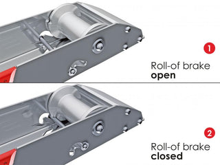 RUNPOTEC Roll-Off Rails AS 900 – 2 Piece (Capacity 1700kg*)