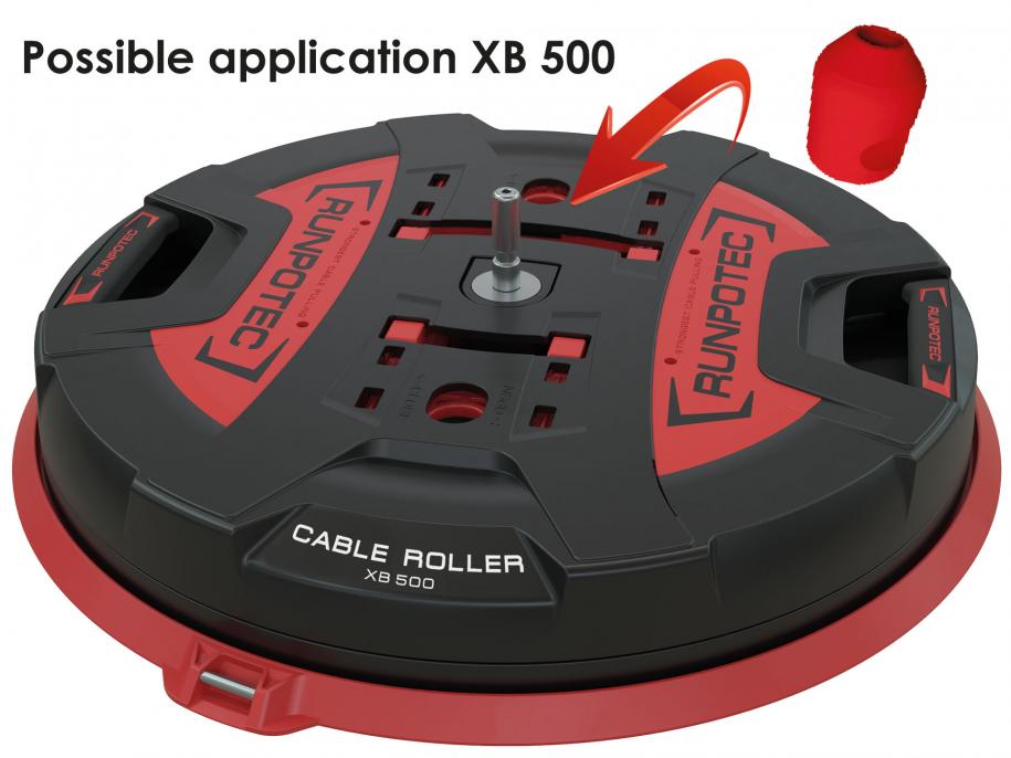 Possible application for Red RUNPOTEC XB 300 & XB 500 Spare Dorn / Mandrel