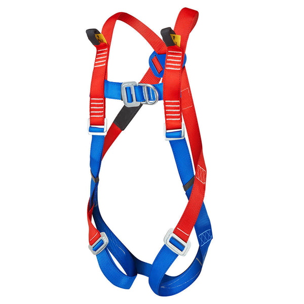 Portwest - 2 Point Harness - Red with Front & Back D-Rings - Front View - from RiggingUK