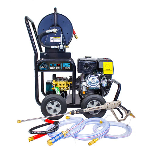 Kiam GORILLA POWER® 3600PSI 15LPM 13HP Petrol Pressure Washer Loncin Engine with Hoses
