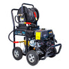 Kiam GORILLA POWER® 3600PSI 15LPM 13HP Petrol Pressure Washer Loncin Engine side view