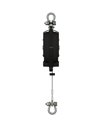 Guard 1000kg SWL Load Arrestor Block with Galvanised Rope from RiggingUK