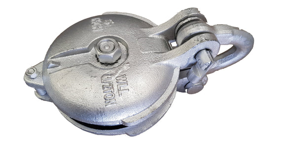 Galvanised Forestry Yarding Pulley Block from RiggingUK