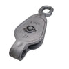 Galvanised Malleable Iron GMI Pulley Block - Single - Swivel Oval Eye - 5 inch  - 18mm  - 0.5t