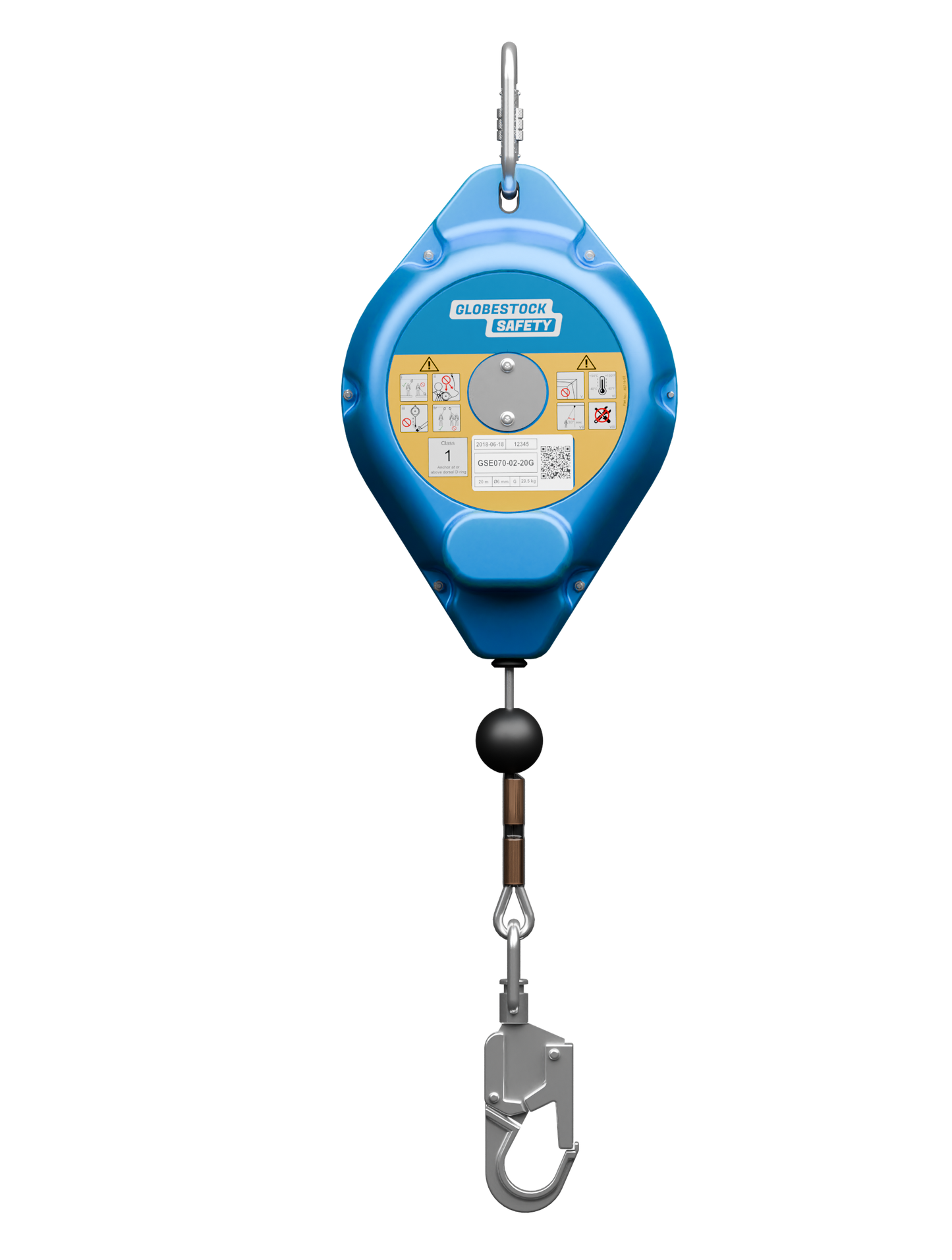 Globestock_STOP_Fall_Arrest_Block_-_SRL_-_Front View