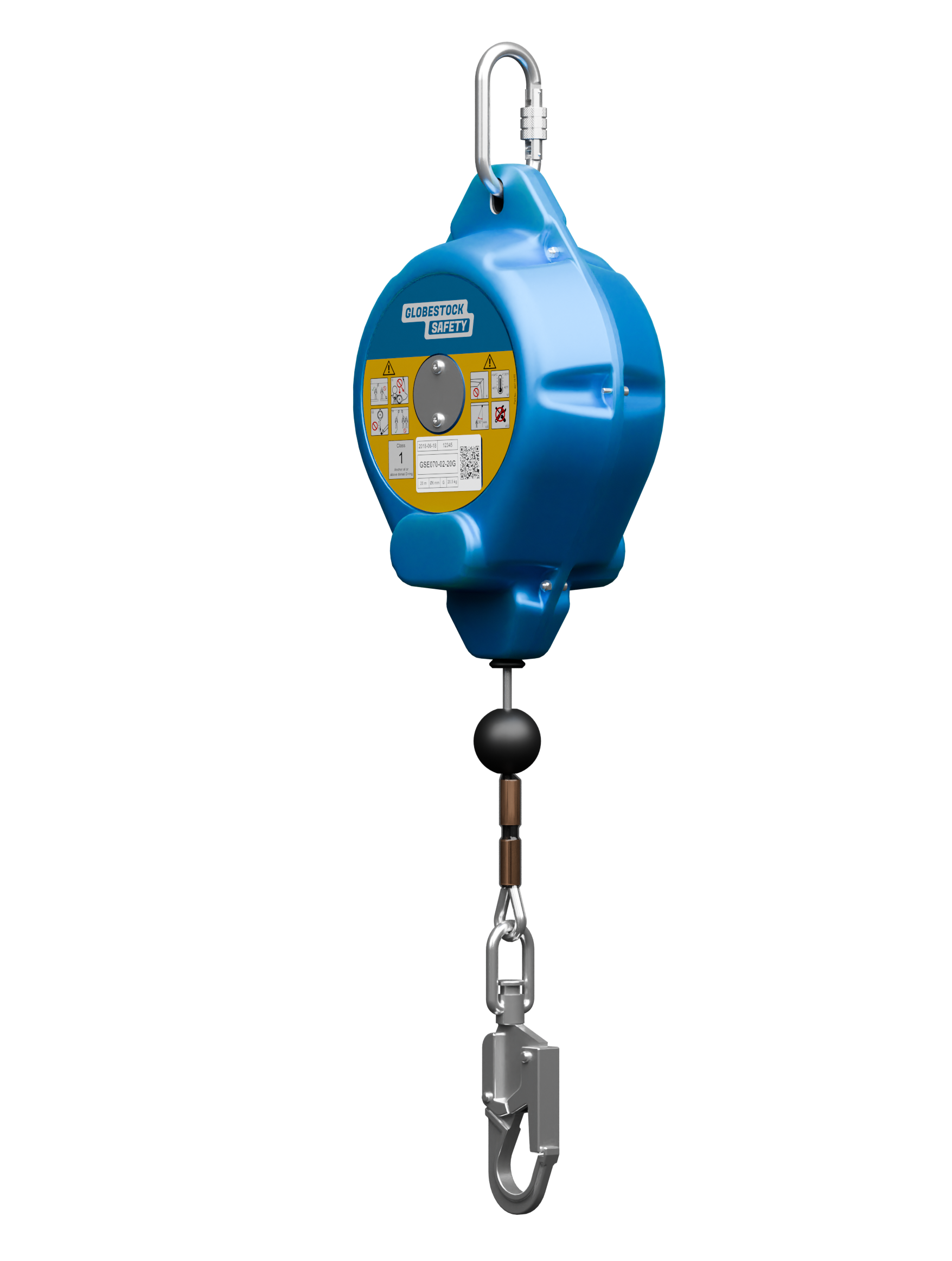 Globestock_STOP_Fall_Arrest_Block_-_SRL_-_Side_View