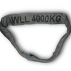 4.0t / 4,000kg WLL Polyester Grey Roundsling - Made in the UK