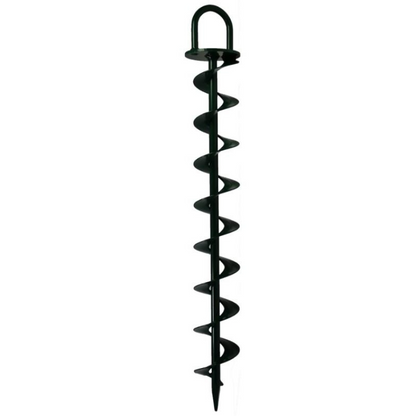Heavy duty Green Powder coated Ground Anchor by Riggfix