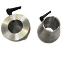 Coned Aluminium spindle locking collars (Pair)